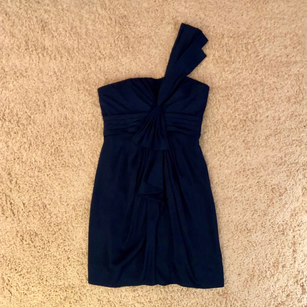BCBG Navy Formal Dress